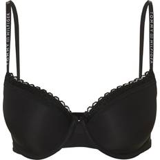 Tommy Hilfiger Lace Demi Cup Bra - Black