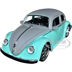 Vehículos de Juguete Jada Punch Buggy 1959 Volkswagen Beetle Blue 1:24 Scale Die-Cast Metal Vehicle