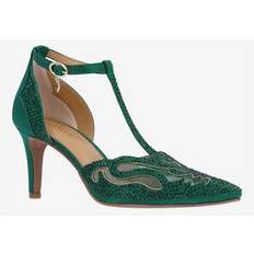 Green Heels & Pumps Women's Lisha Pumps by J. Renee in Emerald Size M