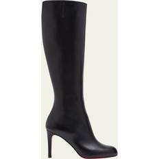 Christian Louboutin Boots Christian Louboutin Pumppie Botta leather knee-high boots black