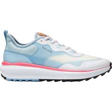 Cole Haan Women Golf Shoes Cole Haan Women's Zerogrand Fairway Shoes, 8.5, White/Blue/Pink