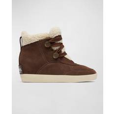 Sorel Lace Boots Sorel Women's Out N About Cozy Wedge- Brown