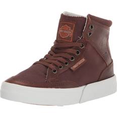 Harley Davidson FOOTWEAR Unisex-Adult Rosemont Sneaker BROWN