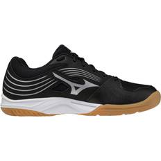 Black - Women Volleyball Shoes Mizuno Women's Cyclone Speed Volleyball Shoe, Black-Silver