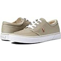 Polo Ralph Lauren Faxon X Low-Top Canvas Sneakers - Hampton Khaki Multi