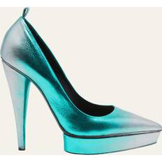 Mehrfarbig Pumps Tom Ford Plateau-Pumps aus Metallic-Leder Multicolor