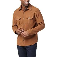 Smartwool Men Jackets Smartwool Men's Anchor Line Shirt Jacket, Medium, Whiskey