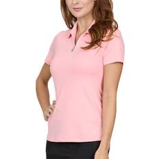 Sofibella Women's Short Sleeve Golf Polo, Medium, Bubble