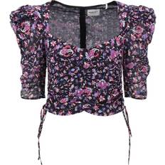 Isabel Marant Étoile Marant Etoile Galaor floral cotton crop top multicoloured