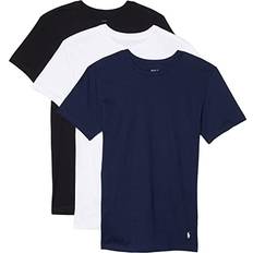 T-shirts Polo Ralph Lauren Slim Fit Crewneck Undershirt, Pack of White/Navy/Black