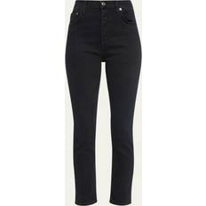 Agolde Nico High Rise Slim in Black. 23, 24, 25, 26, 28, 29, 30, 31, 32, 33, 34