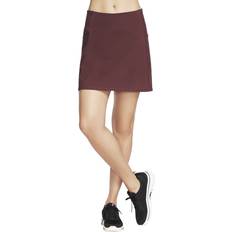 3XL Skirts Skechers Women's GO WALK Skort Purple Nylon/Spandex