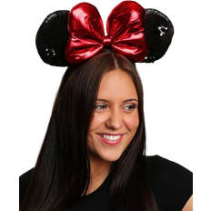 Elope Disney Minnie Sequin Ears Red Costume Headband