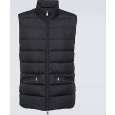 Moncler Men Vests Moncler Black Treompan Down Vest