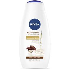 Gel Body Lotions Nivea Pampering Body Wash Cocoa & Shea Butter 591ml