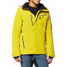 Salomon Men's Brilliant Ski Jacket - Yellow