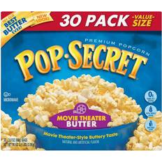 Movie theater popcorn Pop-Secret Movie Theater Butter Popcorn 3oz 30pcs