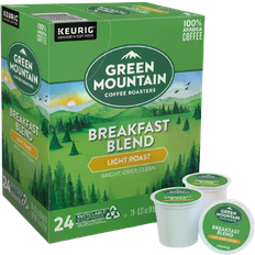 K-cups & Coffee Pods Green Mountain Coffee Breakfast Blend Light Roast K-Cup Pods 0.3oz 24