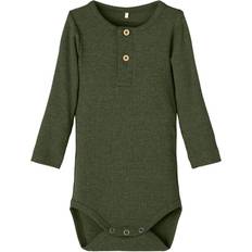 Name It Body Name It Kab LS Bodysuit - Rifle Green (13198041)