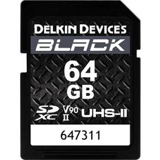 Delkin black Delkin BLACK SDXC Class 10 UHS-II V90 300/250MB/s 64GB