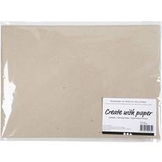 Creativ Company Recycled Paper Gray Brown A4 100g 20 sheets