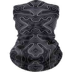Termin8 Snood Face Covering Unisex - Black Swirl