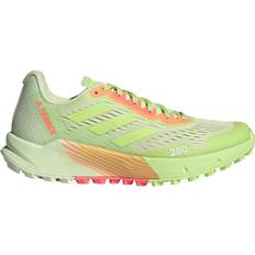 Dame - Gule Løpesko Adidas Terrex Agravic Flow 2 W - Almost Lime/Pulse Lime/Turbo