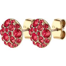 Dyrberg/Kern Blais Earrings - Gold/Red