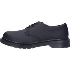 38½ Stivali Dr. Martens Jugend 1461 Mono Softy T Leder Schuhe - Schwarz