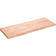 vidaXL Light Brown 160 x 60 x 6 cm Wall Shelf