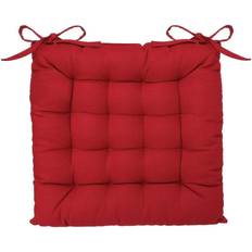 Coussins de chaise Atmosphera Galette Rouge 38 x 38 cm Coussin de chaise