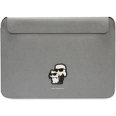 Karl lagerfeld laptop Karl Lagerfeld Sleeve KLCS16SAKCPMG silver Saffiano