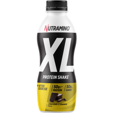 Bananer Sport & Energidrikke Nutramino XL Shake Chocolate & Banana 500ml 1 stk