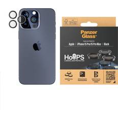 Apple iPhone 15 Pro Schermprotectors PanzerGlass Hoops Camera Lens Protector for iPhone 15 Pro/15 Pro Max