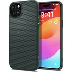 Spigen Liquid Air Case for iPhone 15 Abyss Green