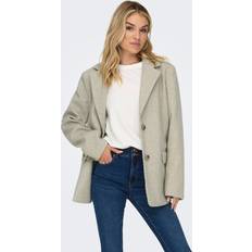 Beige Kavajer Only Jacka onlEira-Wembley L/S Ovs Blazer Natur