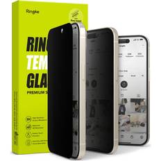 Ringke Privacy Glass Screen Protector for iPhone 15 Plus