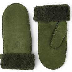 Hestra sheepskin Hestra Unisex Sheepskin Mitt Handschuhe Oliv/Schwarz