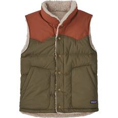 Patagonia Men's Reversible Bivy Down Vest - Basin Green