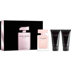 Scatole regalo Narciso Rodriguez For Her Eau De Parfum 50 ml + Body Lotion + Shower Gel Cofanetto 50ml