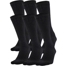 Under Armour Training Crew Socks 6-Pack Unisex - Black