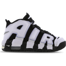 Basketball Shoes Nike Air More Uptempo GS - Black/White/Multi-Color/Cobalt Bliss