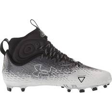 Under Armour Laced Soccer Shoes Under Armour Spotlight Lux MC 2.0 M - Black/White