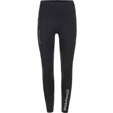 Endurance Kerir Löpartights Sort Unisex Herr/Dam Svart