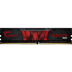 Red RAM Memory G.Skill Aegis DDR4 3000MHz 8GB (F4-3000C16S-8GISB)