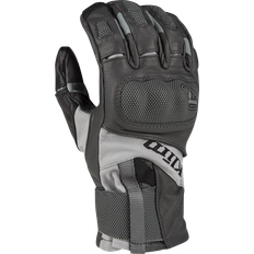 Klim Motorcycle Gloves Klim Adventure GTX Short Motorcycle Gloves - Dark Grey/Black