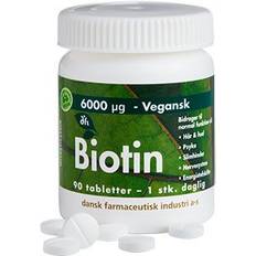 DFI Gröna Vitaminer Biotin 6000 Mcg 90 st