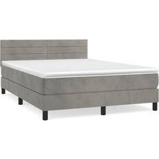 Betten vidaXL Velvet Boxspringbett