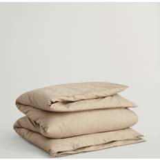 Gant cold beige Gant Home Jacquard Paisley Dynebetræk Beige (210x150cm)