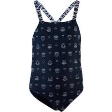 Økologiske Badedragter Børnetøj Svea Torekov JR Swimsuit Blue, Unisex, Tøj, Badetøj, Svømning, Blå